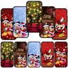 Phone Case for Samsung Galaxy S25 S23 S22 S24 Ultra FE A05 A06 A15 A16 A36 A37 A35 A54 A55 A56 A57 A25 A26 A53 A17 Merry Christmas Mickey Minnie Cover