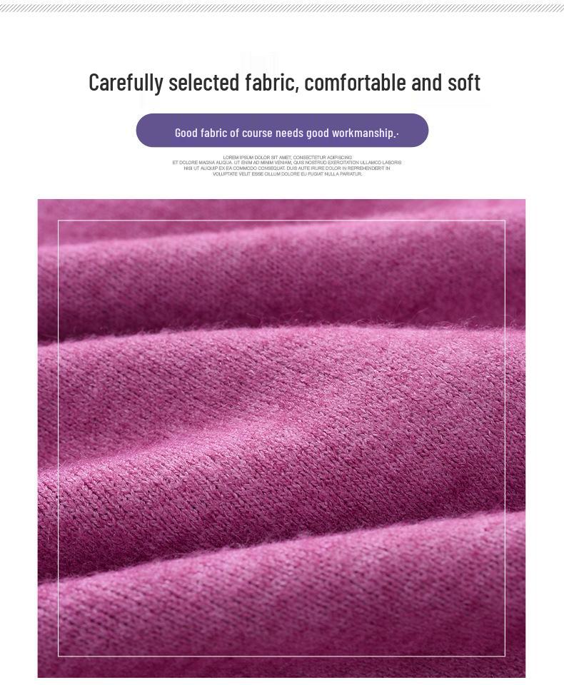 Женский кардиган с плюшевой подкладкой - Весенне-осенний вязаный свитер для женщин среднего и пожилого возраста