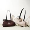 Suede Bag Leather Pillow Shoulder Bag Unique Soft Leather Women Underarm Casual Handbag  in Tote Bag Designer Luxury