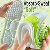 Absorb-Sweat Massage Sport Insole Soft Memory Foam Insoles for Shoes Men Women Feet Orthopedic Shoe Sole Running