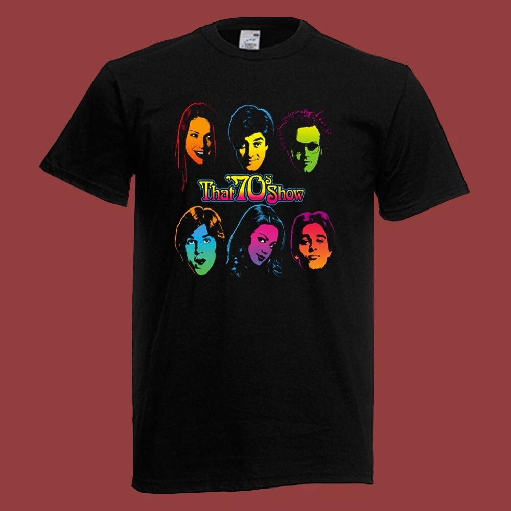 Men's and Women's T-shirts That 70's Show Retro TV Show Men's Black Size S-5XL