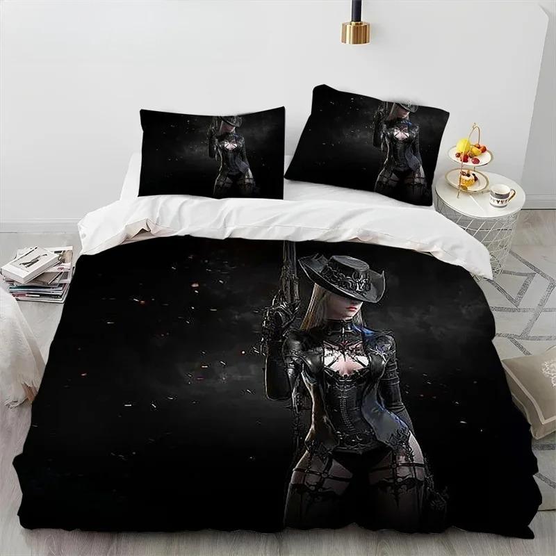 3D Lost ARK Gamer Cartoon Comforter Постельное белье, пододеяльник, наволочка, комплект постельного белья размера «king-size»