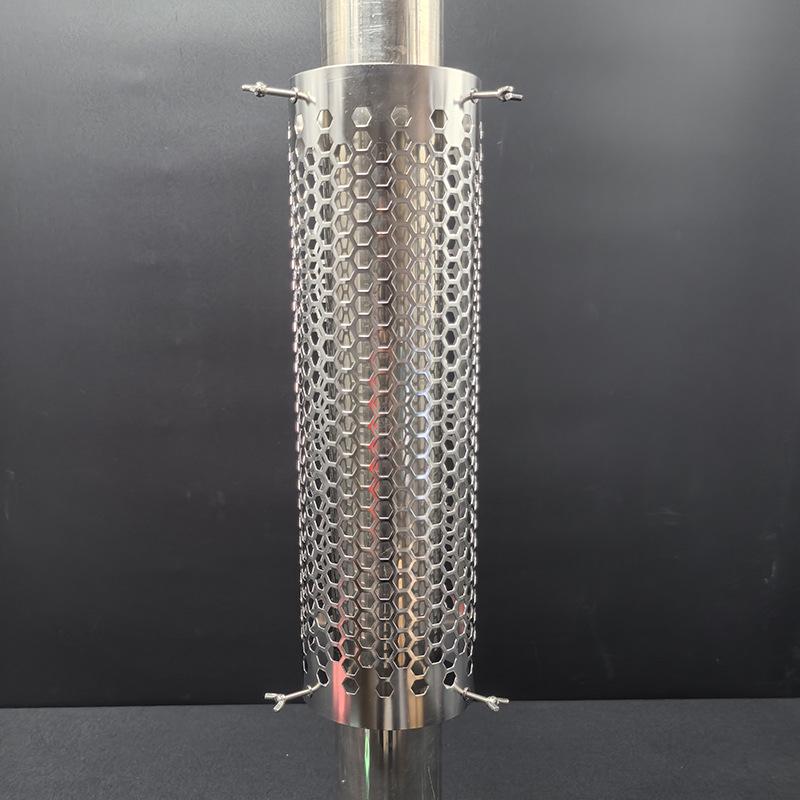 Stainless Steel Anti-Scald Chimney Net: High-Temperature Resistant Smoke Pipe Cover for Fireplaces and Picnic Stoves