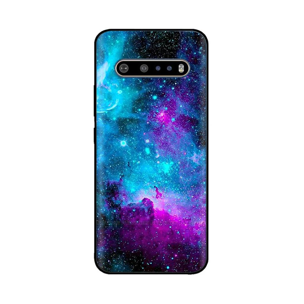 Для чехла LG V60 ThinQ 6.8" Мягкий силиконовый ТПУ чехол для телефона Funda Для LG V60 ThinQ 5G V 60 Задняя крышка lgV60 ThinQ coque Бампер Оболочка