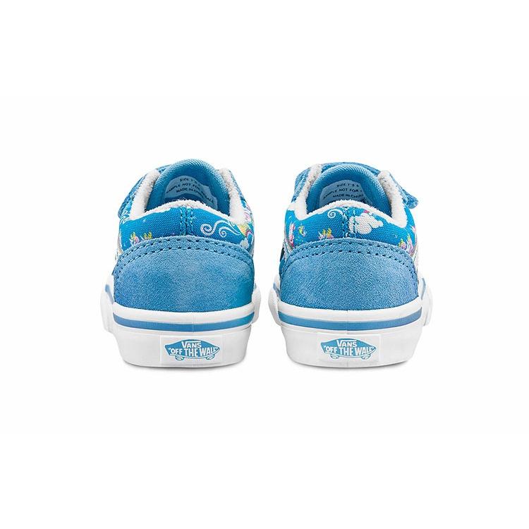 Vans Old Skool V Sneakers K Blue/White Men's VN000D3Y8BQ