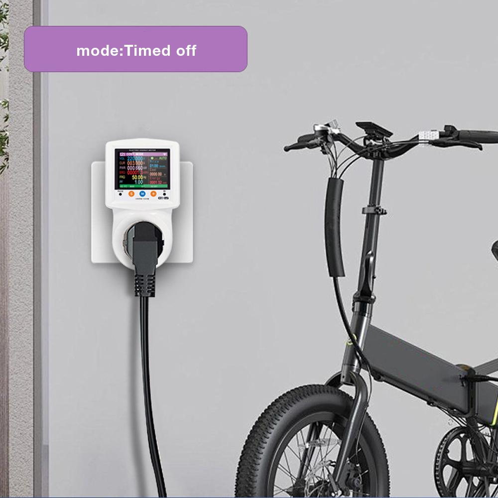 Цифровой ваттметр WIFI Умная розетка 265 В переменного тока Измеритель мощности Киловатт Ватт Измеритель энергии Вилка