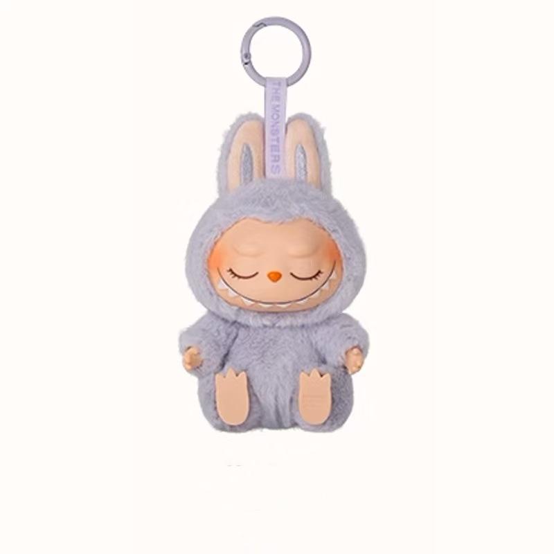 Cute Labubu 2.0 Sit-Down Party Anime Figure Vinyl Face Doll Bag Pendant Keychain