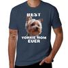 Best Yorkie Mom Ever TShirt Relaxed Fit Casual Short Sleeve Top