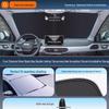 Автомобильный солнцезащитный козырек Geely: Теплоизолирующая шторка на лобовое стекло для 25 моделей, включая Xingyue L, Xingyuan, Xingrui, Emgrand, Boyue L и Panda MINI.