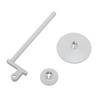 3Pcs Spool Pin Cap Set Fit for Singer Sewing Machine Auxiliary Replacement Parts Plastic
