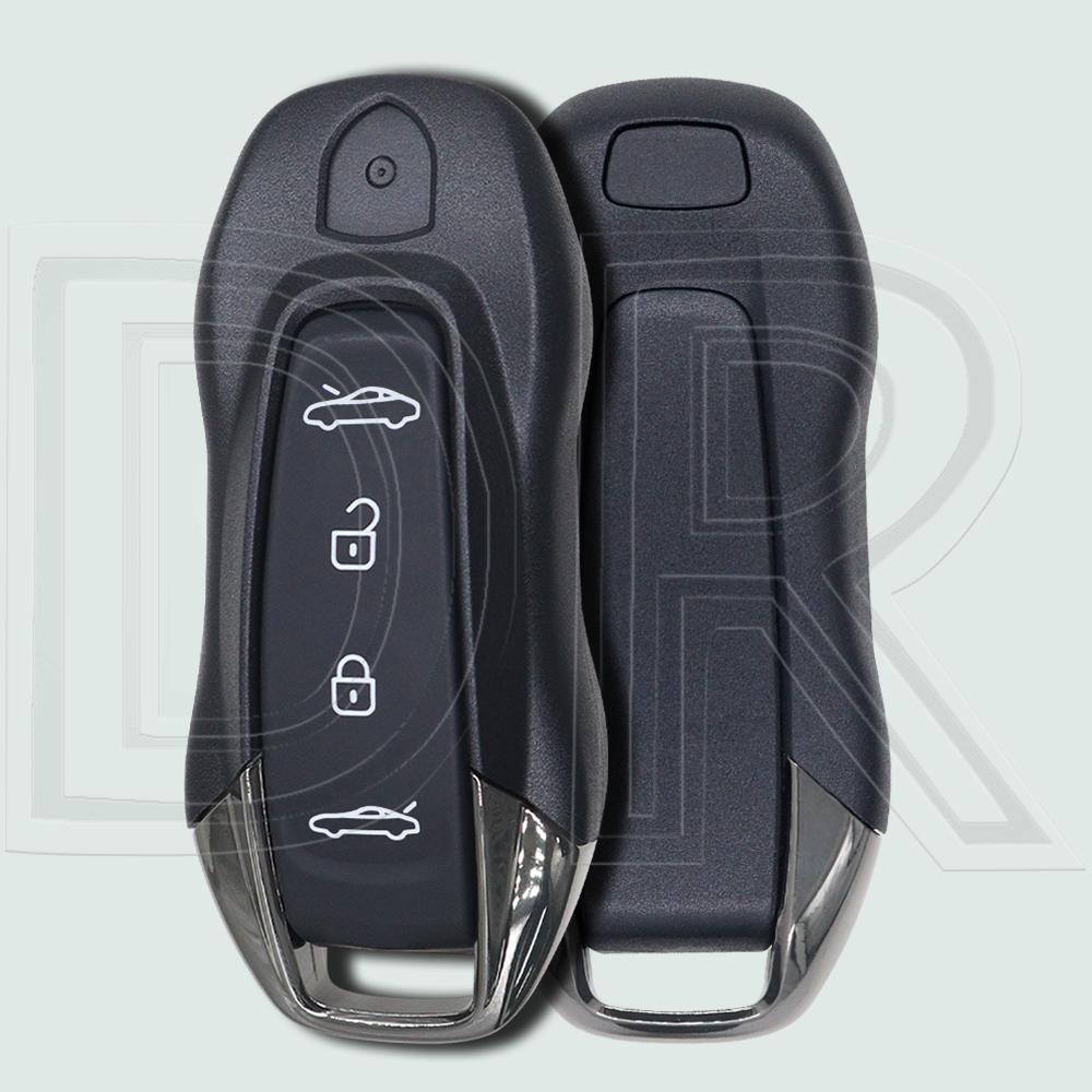 DR Корпус Брелока Автомобильного Ключа Чехол Для Porsche Panamera Macan Ev Spyder Carrera 911 970 981 991 Cayman Cayenne Taycan