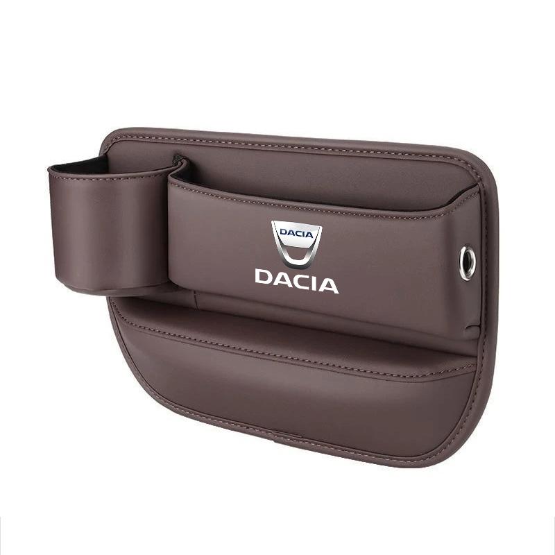 BGS1 Car Seat Gap Water Cup Holder Side Organizer Pocket For Dacia Logan Sandero Duster Lodgy Spring Jogger Dokker Stepway Bigster