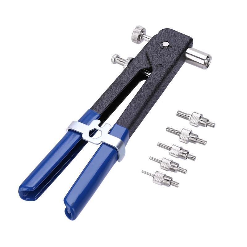 86 шт., пистолет для заклепок, сверхмощная гайка, резьбовая вставка, набор для ручных клепок M3-M8, заклепки, гайки, пистолет для ногтей, инструменты для домашнего ремонта