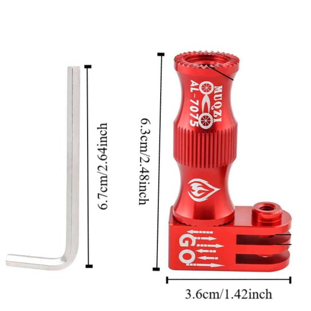 Алюминиевый держатель для экшн-камеры, крепление, держатель, крепление на зеркало заднего вида, кронштейн для мотоцикла, велосипеда