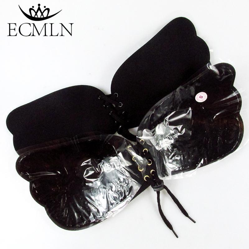 Бесшовный ленточный бюстгальтерСиликоновый самоклеящийся гель с открытой спиной без бретелек Волшебная палочка Невидимый бюстгальтер пуш-ап