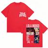 Singer Lola Indigo Album Tour 2026 Graphic Print TShirt Unisex Harajuku Y2K Aesthetic Trend Women Unisex TShirt Streetwear