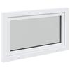 Basement Window RISOR 100 x 60 cm PVC and Glass White