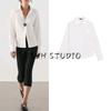 MD Spring New Women's Clothing Workplace Intelligence Commute Style Easiest for Match Inner Wear Base Long Sleeves Shirt 5153564