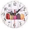 1Pc Artistic Creative European Style Round Antique MDF Home Office Wall Clock Decoration #6