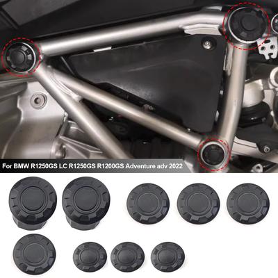 Для BMW R1200GS R1250GS R 1200 GS LC Adventure ADV R 1250 GS Adventure 2014-2024 2024 2021 Мотоциклетные рамы отверстия крышки заглушки