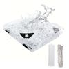 250 g/m² PVC Clear Tarpaulin, Transparent Waterproof Heavy Duty Clear PVC Tarp