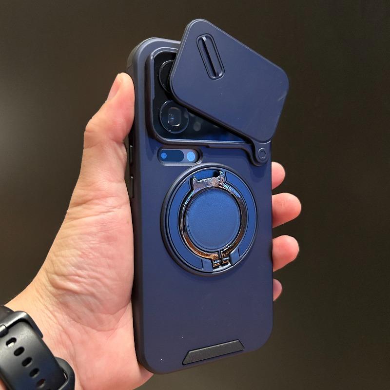 Вращающийся на 360° держатель для магнитного чехла телефона Для Xiaomi 17ProMax 1TPro 14T PRO Poco F8 PRO G Беспроводная зарядка Кольцо-крышка