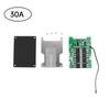 BMS 13S 48V 20A 6MOS 30A 8MOS Общий порт Литиевая 18650 Плата защиты заряда аккумулятора Балансировка и защита от температуры NTC