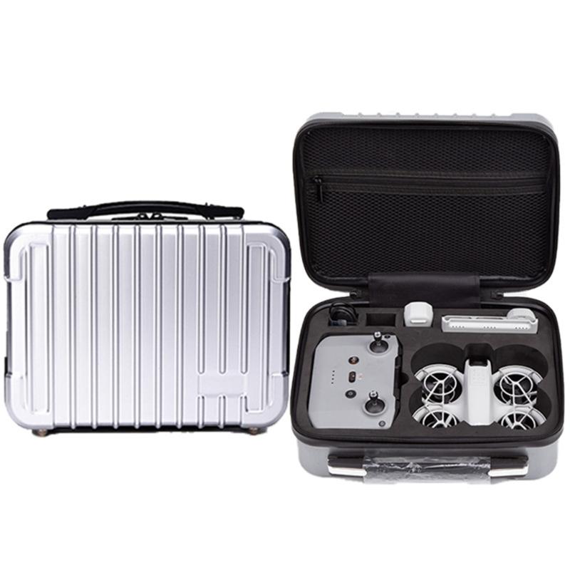 Waterproof Hardshells Travel Case For Drones Bag Controller Storage Holder Spacious Interior Travel Case