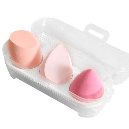 3 шт. Хорошие супер мягкие легкие спонжи для пудры, сухие и влажные, для тонального крема, косметические спонжи для макияжа для студентов