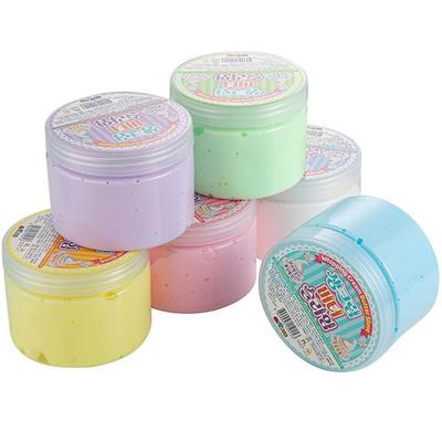 Набор слаймов mytoys из взбитых сливок и масла, 6 цветов, разные цвета, 130 г, корейские игрушки