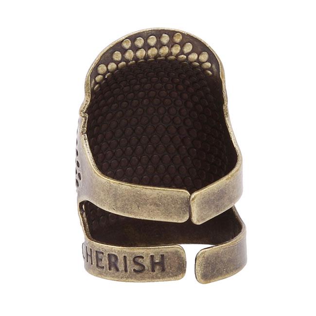 Retro Sewing Thimble Finger Protector Sleeve Tool Accessories