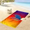 Adelaide Crows Print Beach Towel, Large Soft Quick Dry Towel for Beach Camping Swimming