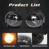 63177839865 63177839866 For BMW E92 E93 F07 F10 F22 F23 M3 M5 2 3 5 Series Fog Lights Day Lamp Led Halogen Wateproof