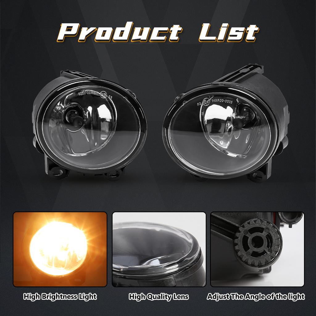 63177839865 63177839866 For BMW E92 E93 F07 F10 F22 F23 M3 M5 2 3 5 Series Fog Lights Day Lamp Led Halogen Wateproof