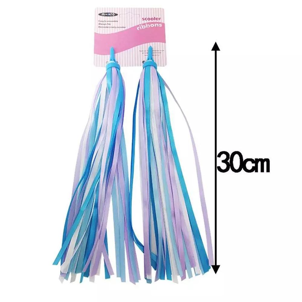 Colorful Child Bike Tassel 30CM Scooter Ribbon Bicycle Ribbon Bicycle Handlebar Bike Streamer