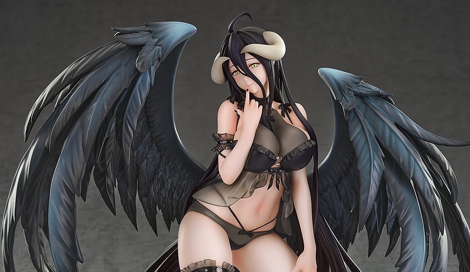 Overlord Albedo Nightgown масштабная пластиковая окрашенная готовая фигурка Ver. 1/7