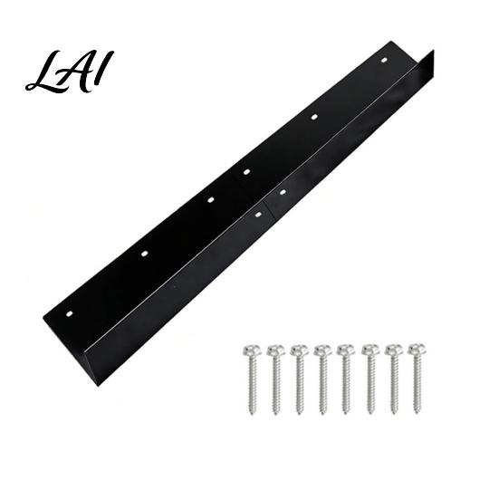 Drip Edge Flashing Roof Rain Gutter Diverter Carbon Steel Rainwater Diverter Splash Guard for House Roofs Doorway Corners Leak Prevention Tool