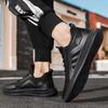 Мужская обувь 2025 Весна и Осень Новая Толстая Подошва Спорт Бег Мужская Повседневная Обувь