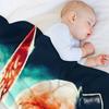 Terrifying Art and Clown Throw Blanket Thermals For Travel Thermal Cute Flannel Fabric Blankets