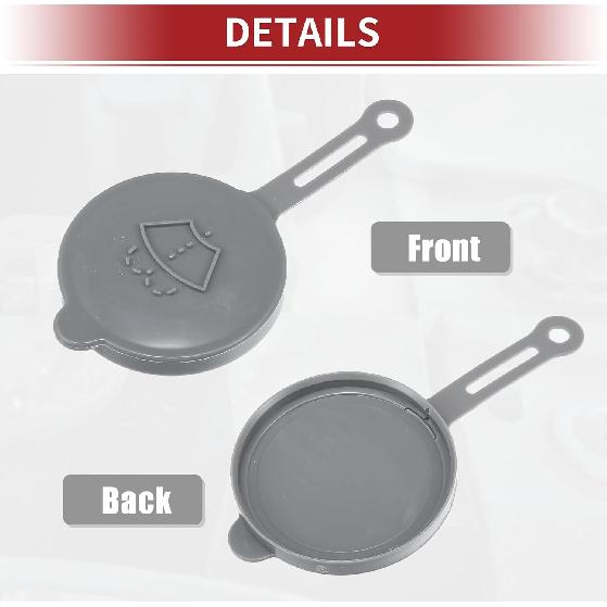 ACROPIX Windscreen Washer Wiper Fluid Reservoir Tank Lid Cap Cover for Nissan Altima 1993-2007 for Nissan Maxima 2004-2008 No.28915AM600 - Pack of 1