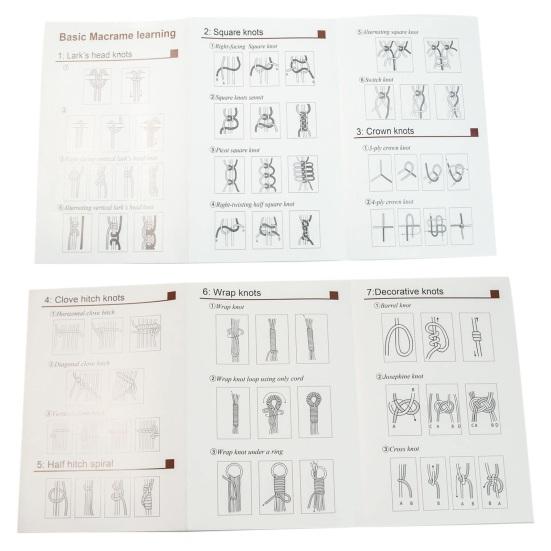 Eco-friendly Measuring Grid Crafting Wide Application Macrame Bracelet Project Wood Board Household Supplies Macrame Board