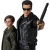 MEDICOM TOY MAFEX Т-800 Терминатор 2 Судный день и Джон Коннор Фигурки Действия Без Масштаба Полностью Подвижные Окрашенные 160 мм/130 мм