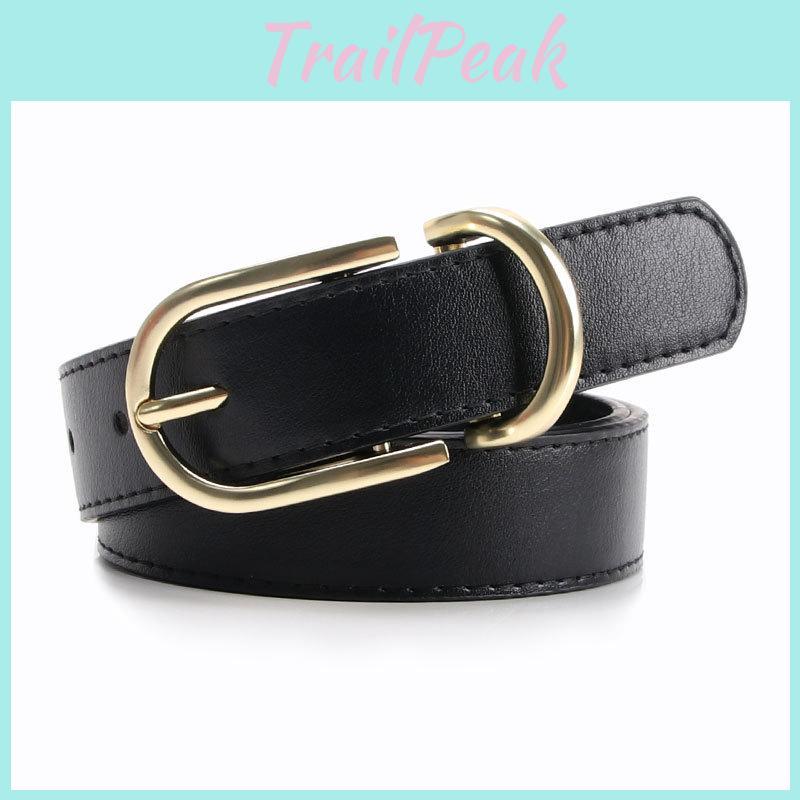 Alloy Ladies Belt With Simple Buckle For Casual Office And Weekend Looks