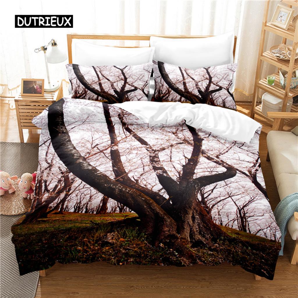 Pink Flower Bedding Collection Duvet Cover Collection 3D Bedding Digital Printing With Bed Linen Queen Size Bedding Collection Fashion Design