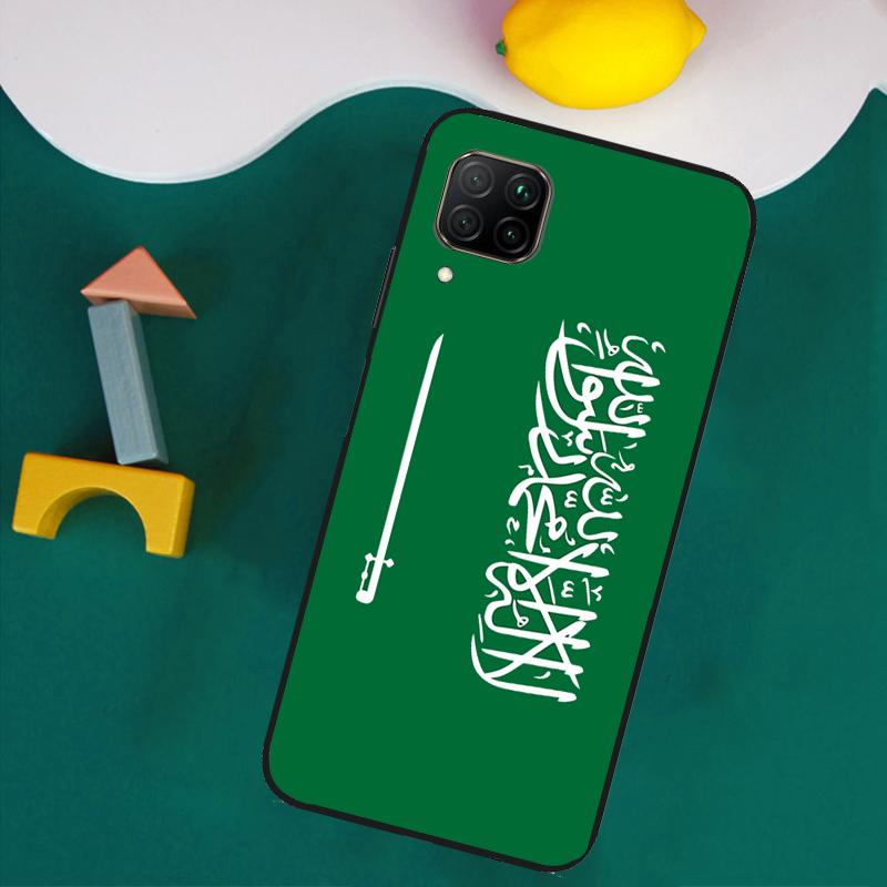 Флаг Королевства Саудовская Аравия для Huawei Nova 11i 12s 12i 8i 7i Y73 Y70 Y90 Y60 Y72 Y61 Y91 9 10 SE P30 Pro P40 Lite Чехол