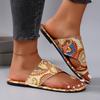 Женские шлепанцы Вьетнамки Летние Новые Женские Сандалии Сексуальные Плоские Шлепанцы Уличная Пляжная Обувь Дизайнерские Шлепанцы Слайды Женские