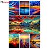 Набор алмазной мозаики 5D "Морской закат"