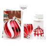 Assorted Color Christmas Ornaments 2026 New Year Special-shaped Painted Christmas Ball Set Christmas Tree Pendant