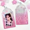 New Cute Cartoon Photo Card Holder 3 inch Decorative Idol Photo Album Protective Sleeves Kawaii Japanese Stationery Pendant