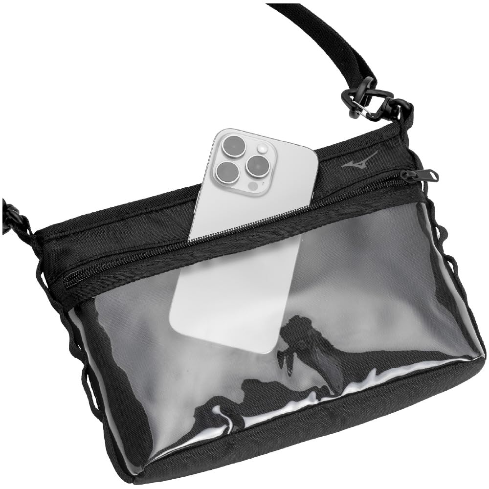 Mizuno Live Bag Black Baseball/Softball Bag, Sacoche,